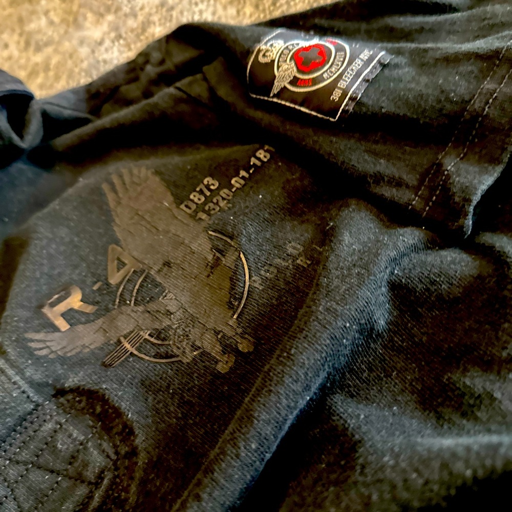 Polo by Ralph Lauren Vintage Black Medium Polo Shirt 381 Bleeker  Rl67